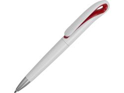 Ручка шариковая Swansea, белый/красный, синие чернила