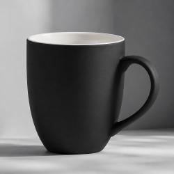Кружка с покрытием soft-touch C1, черный