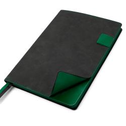 Ежедневник A5 недатированный Efemero в мягком переплёте, черный/тёмно-зеленый Ежедневник A5 недатированный Efemero в мягком переплёте, черный/тёмно-зеленый