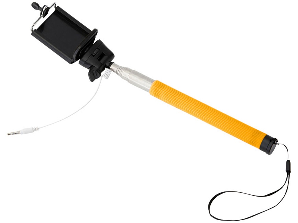 Монопод проводной Wire Selfie, оранжевый