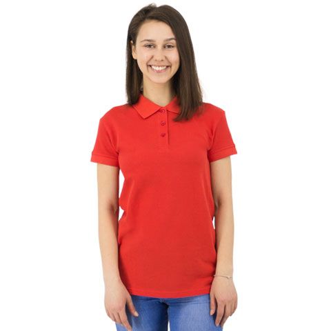 Рубашка поло Rock Lady, женская (красный, L)