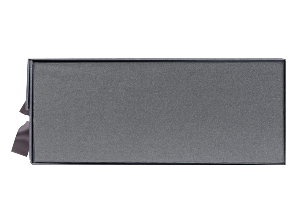 Коробка разборная на магнитах с лентами, черный Коробка разборная на магнитах с лентами, черный