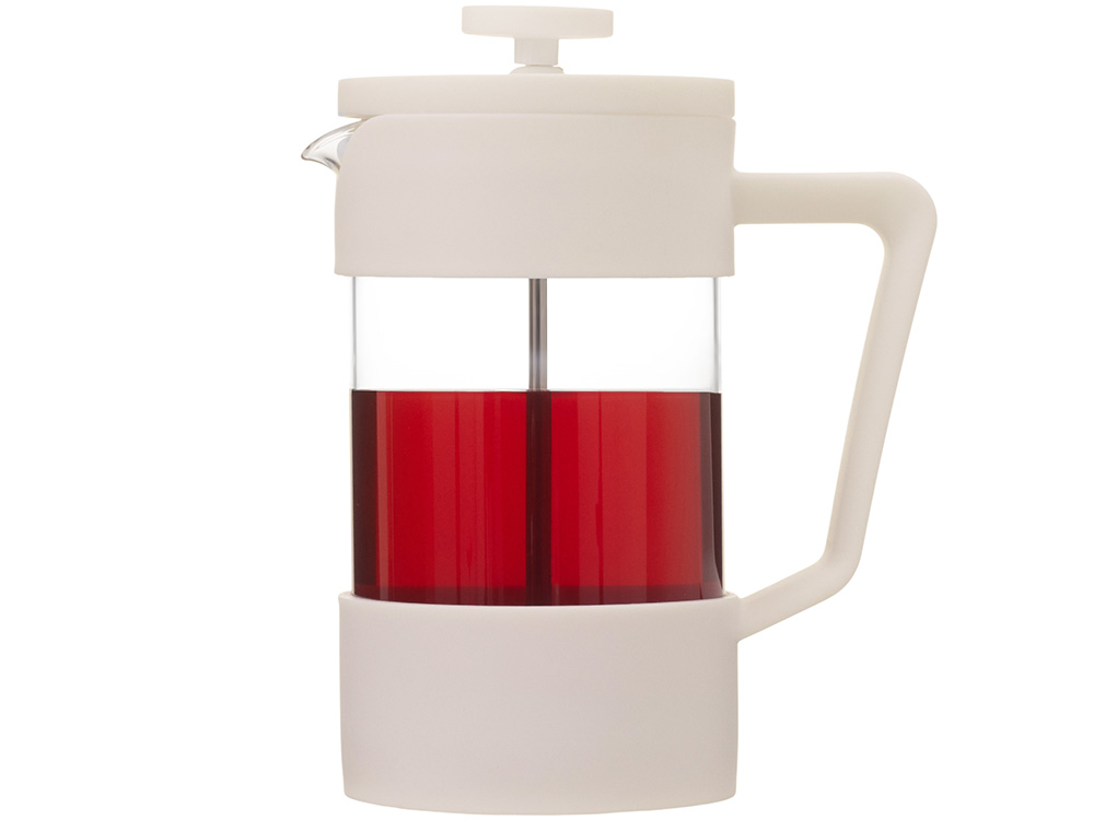 Пластиковый френч-пресс Intense, 600мл, белый