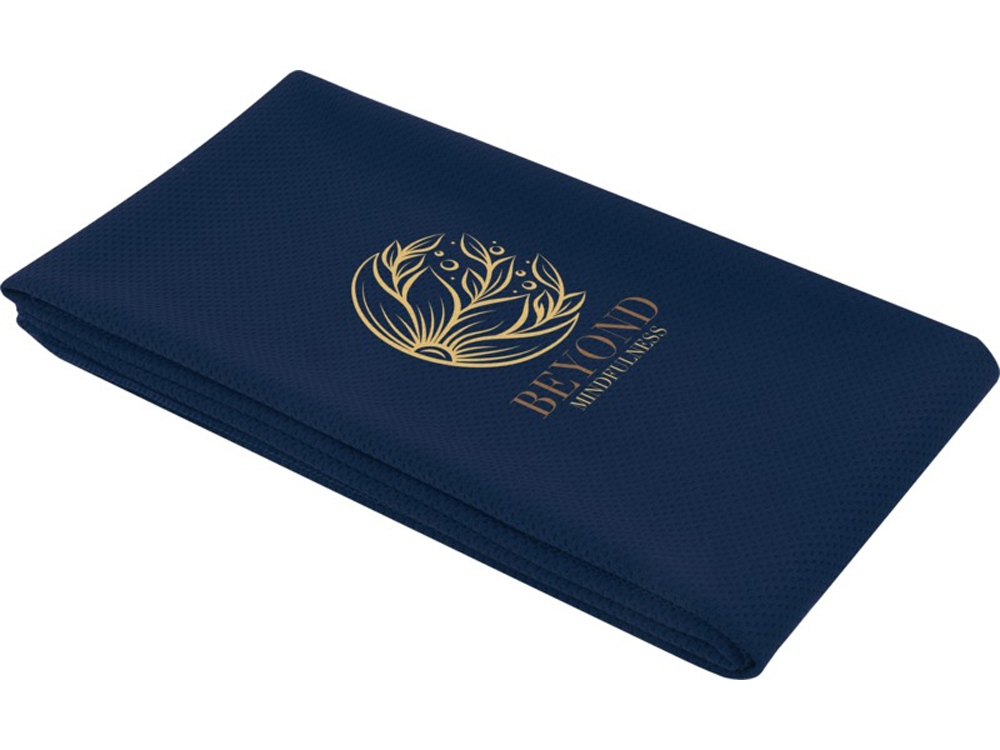 Althea спортивное полотенце 50х100 см - Темно - синий