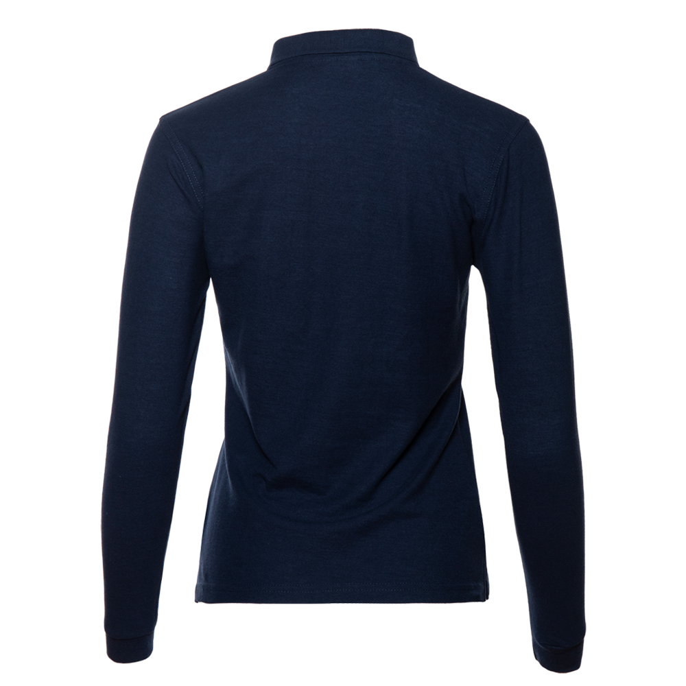 Рубашка поло женская STAN длинный рукав хлопок/полиэстер 185, 04SW