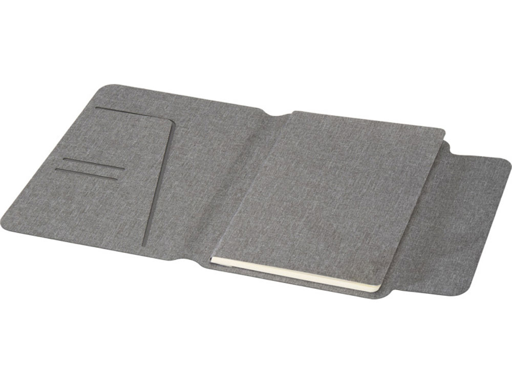 Портфолио A5 Andean из переработанного ПЭ, серый