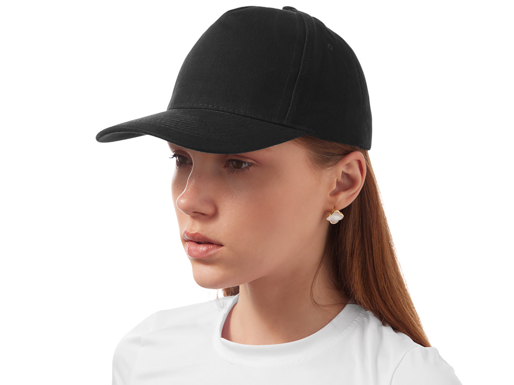 Бейсболка Florida 5-ти панельная, черный