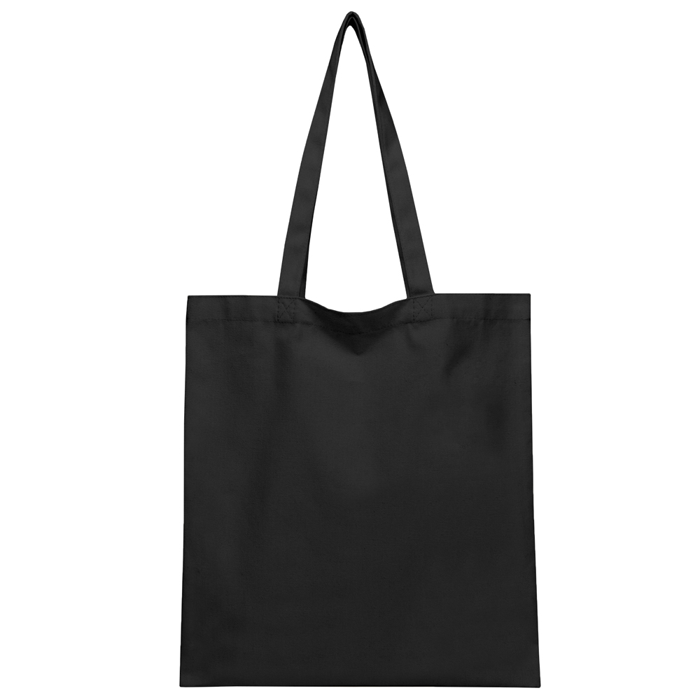 Сумка для покупок IVORY 325 г/м², чёрная Сумка для покупок IVORY 325 г/м², чёрная