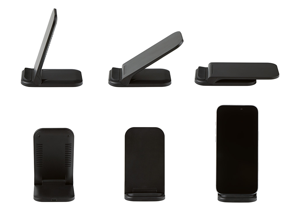 Беспроводное зарядное устройство Foldy, 15 Вт, черный
