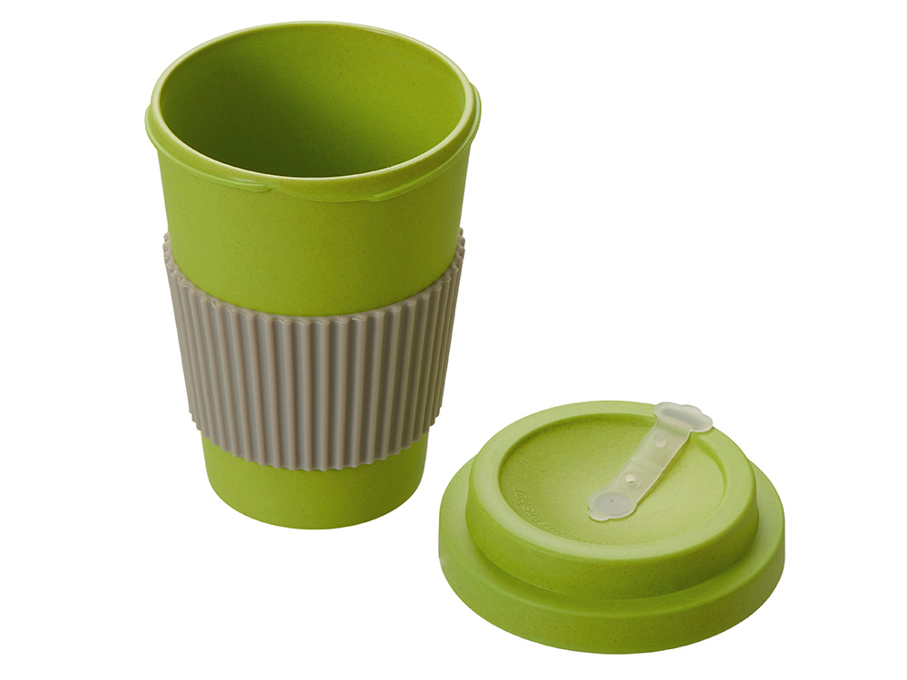 Термокружка Muffin из натуральных волокон, зеленое яблоко Термокружка Muffin из натуральных волокон, зеленое яблоко