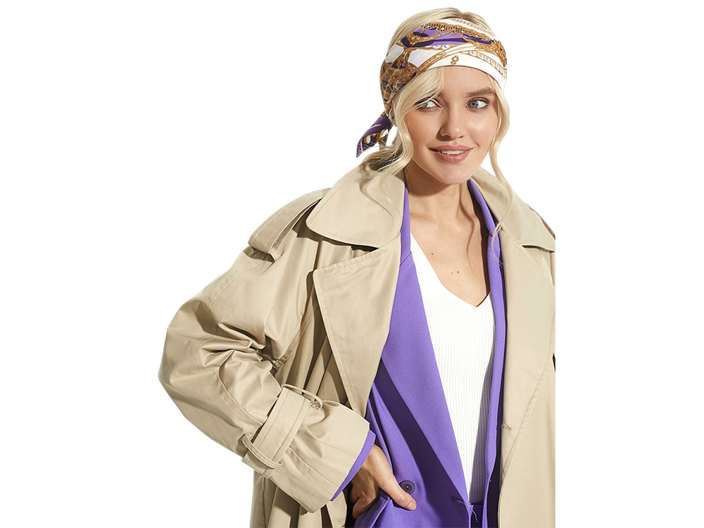 Платок Пасхальное яйцо-часы Петушок