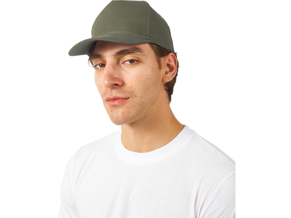 Бейсболка Memphis 5-ти панельная 165 гр, оливковый