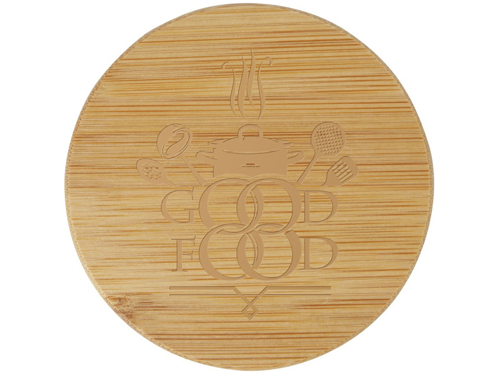 Чайник Zen с ситечком и бамбуковой крышкой - Прозрачный