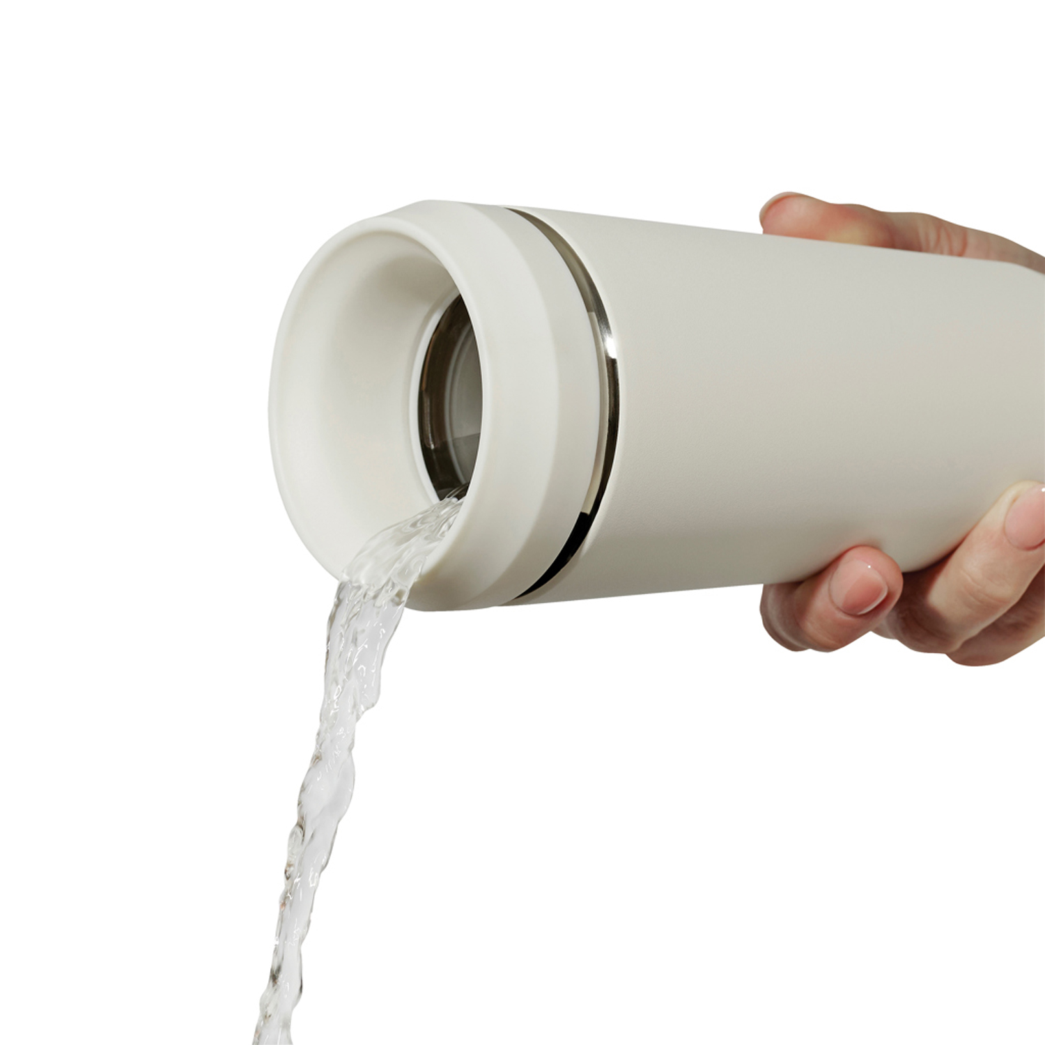 Термостакан Topl из переработанной стали с крышкой 360°, 354 мл