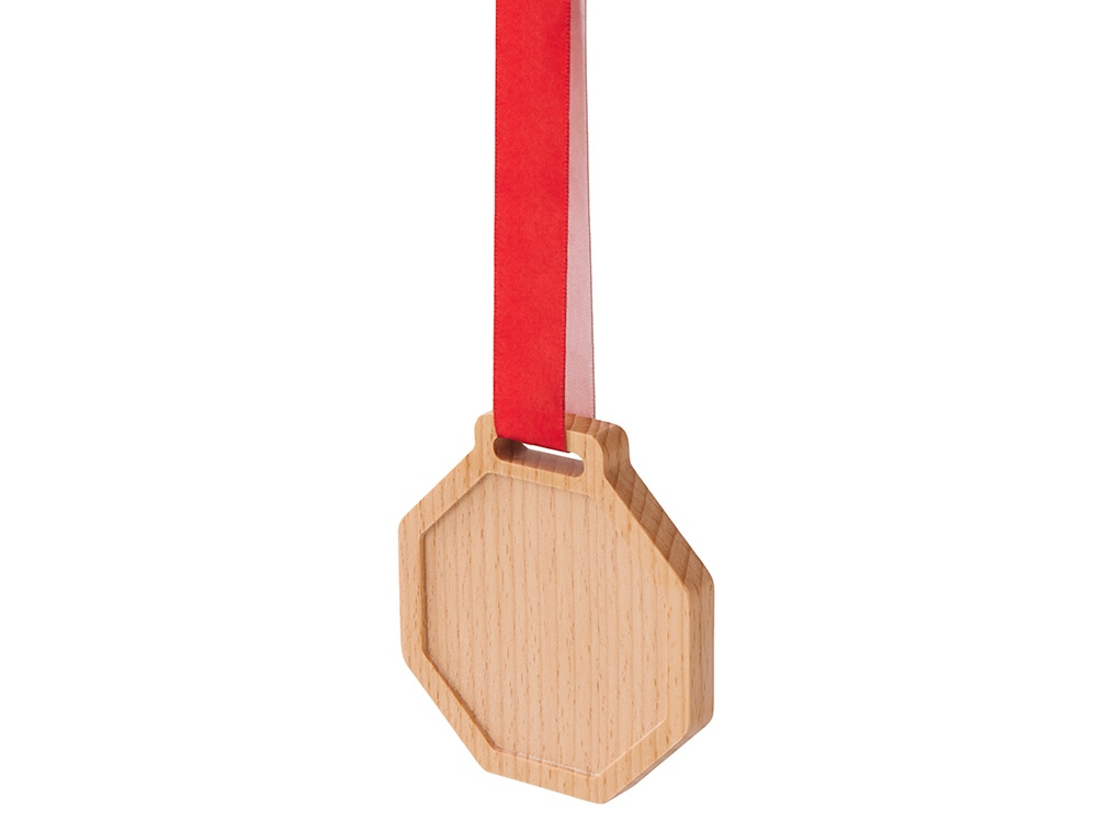 Медаль из бука Octagon, ромб