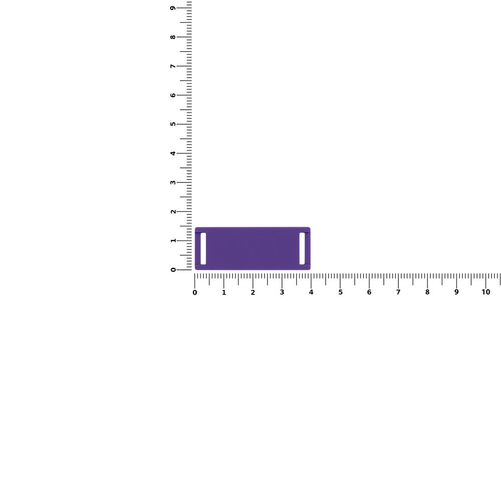 Лейбл из ПВХ Kova, фиолетовый