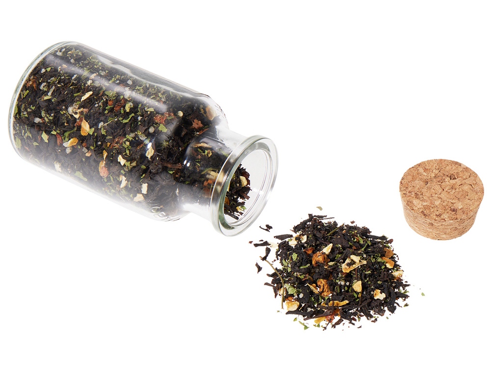 Сокочай чёрный Ананас, клубника, мята, мёд, лимон,  65 г.