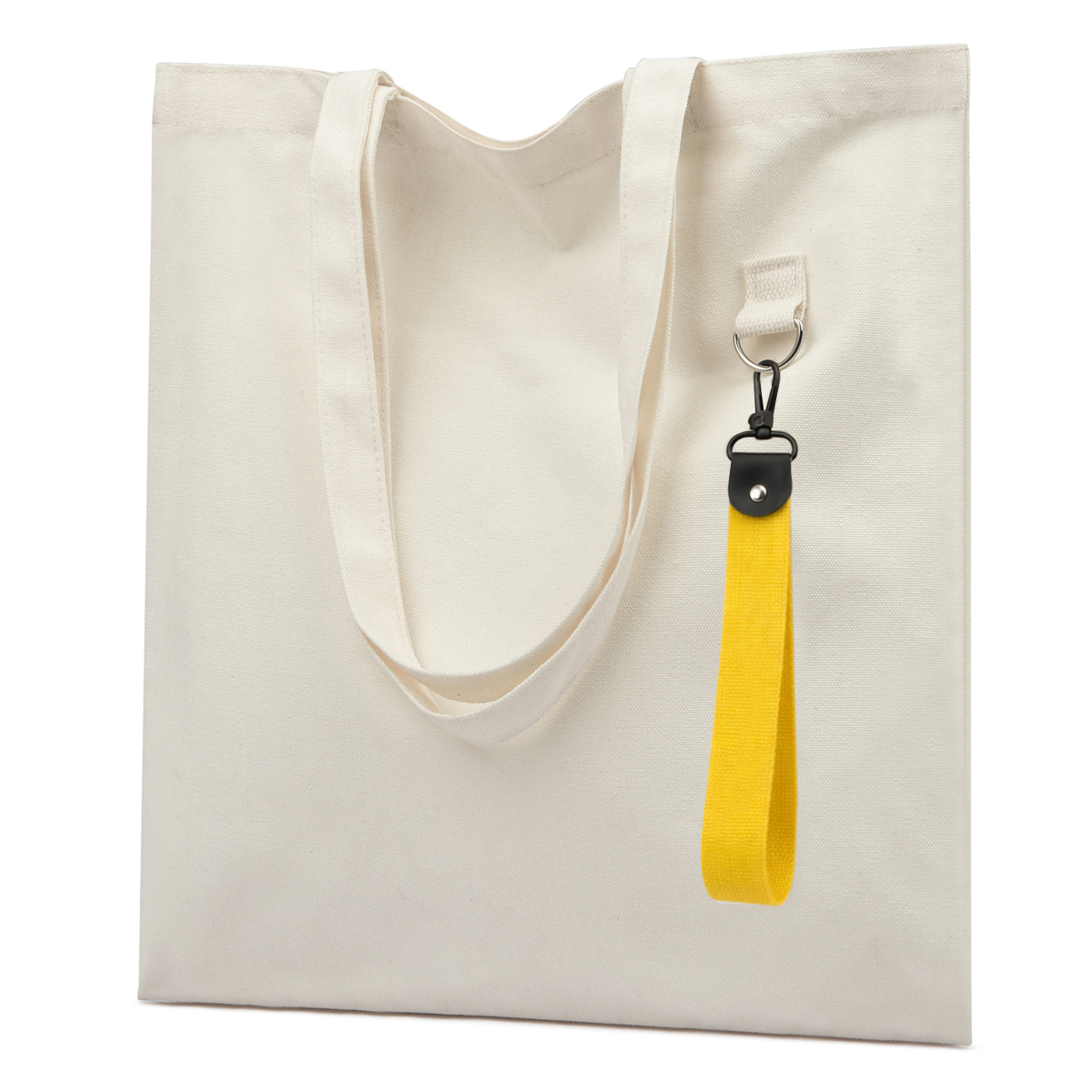 Сумка для покупок LUMISSA 325 г/м² с ремувкой, натуральный/жёлтый Сумка для покупок LUMISSA 325 г/м² с ремувкой, натуральный/жёлтый