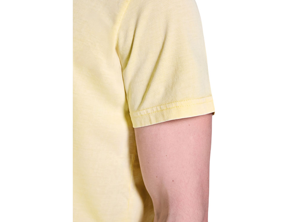 Футболка Corgi мужская, солнечно-желтый выстиранный WASHED