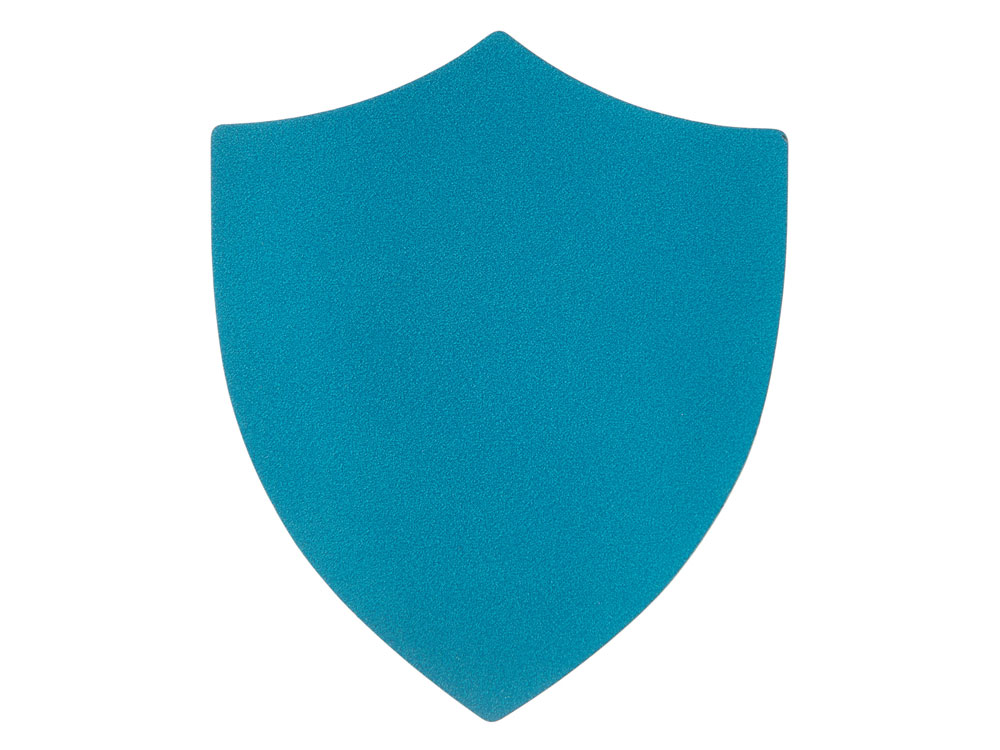 ПАТЧ ЩИТ nubuk (голубой) 6,6 х 5,5 см