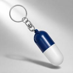 Таблетница Capsule, белый/синий Таблетница Capsule, белый/синий