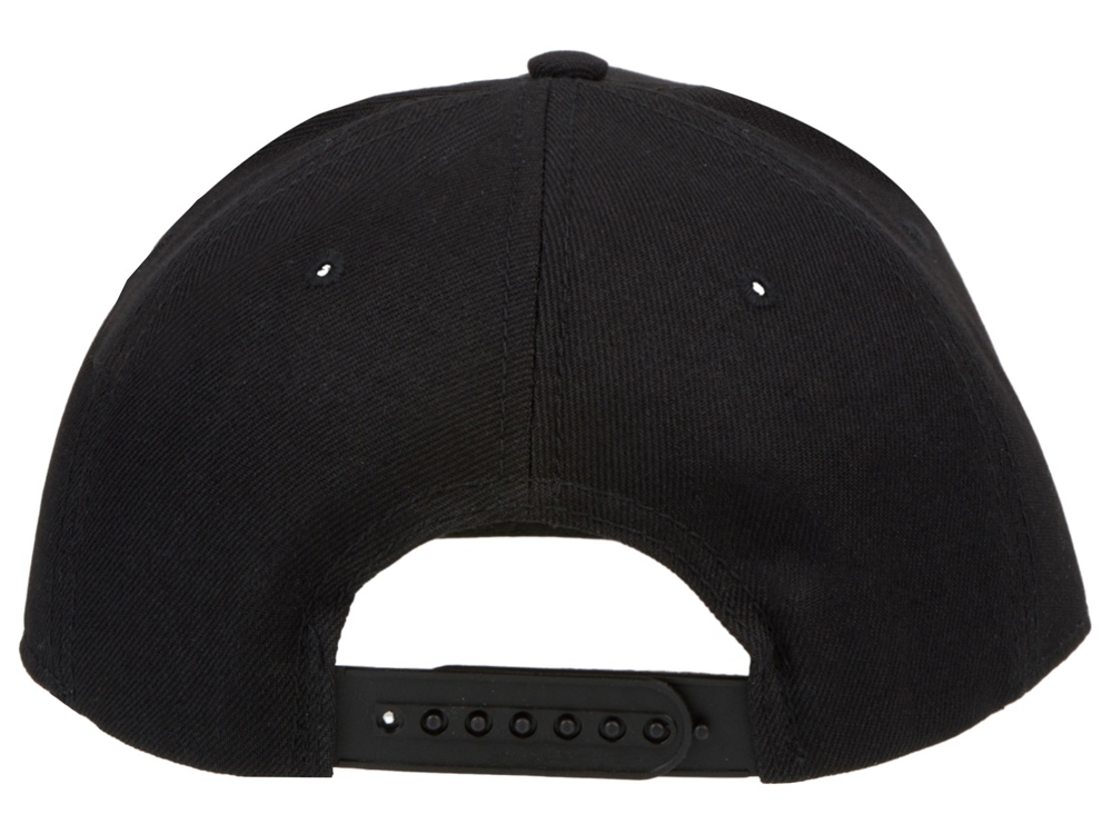 Бейсболка с прямым козырьком, черный