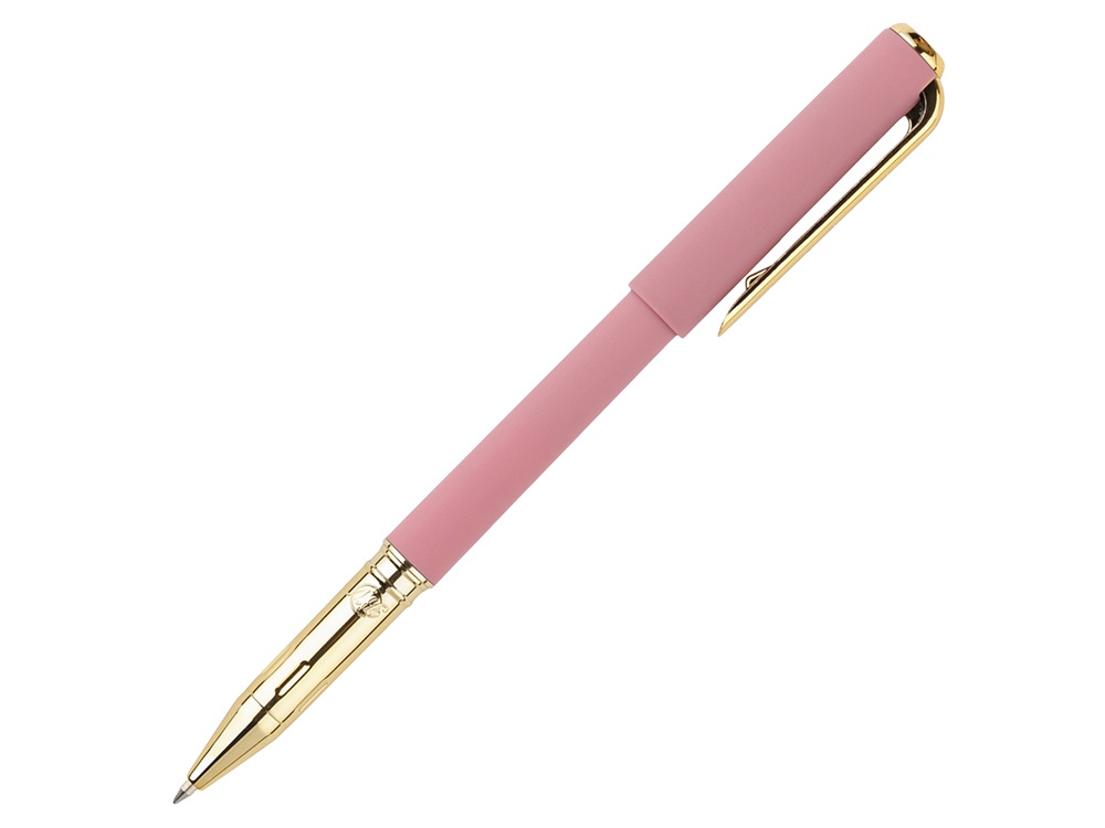 Ручка пластиковая шариковая Parliament, 0,7 мм, синие чернила, розовый/золотистый Ручка пластиковая шариковая Parliament, 0,7 мм, синие чернила, розовый/золотистый
