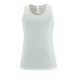 Майка женская Sporty TT Women, белая Майка женская Sporty TT Women, белая
