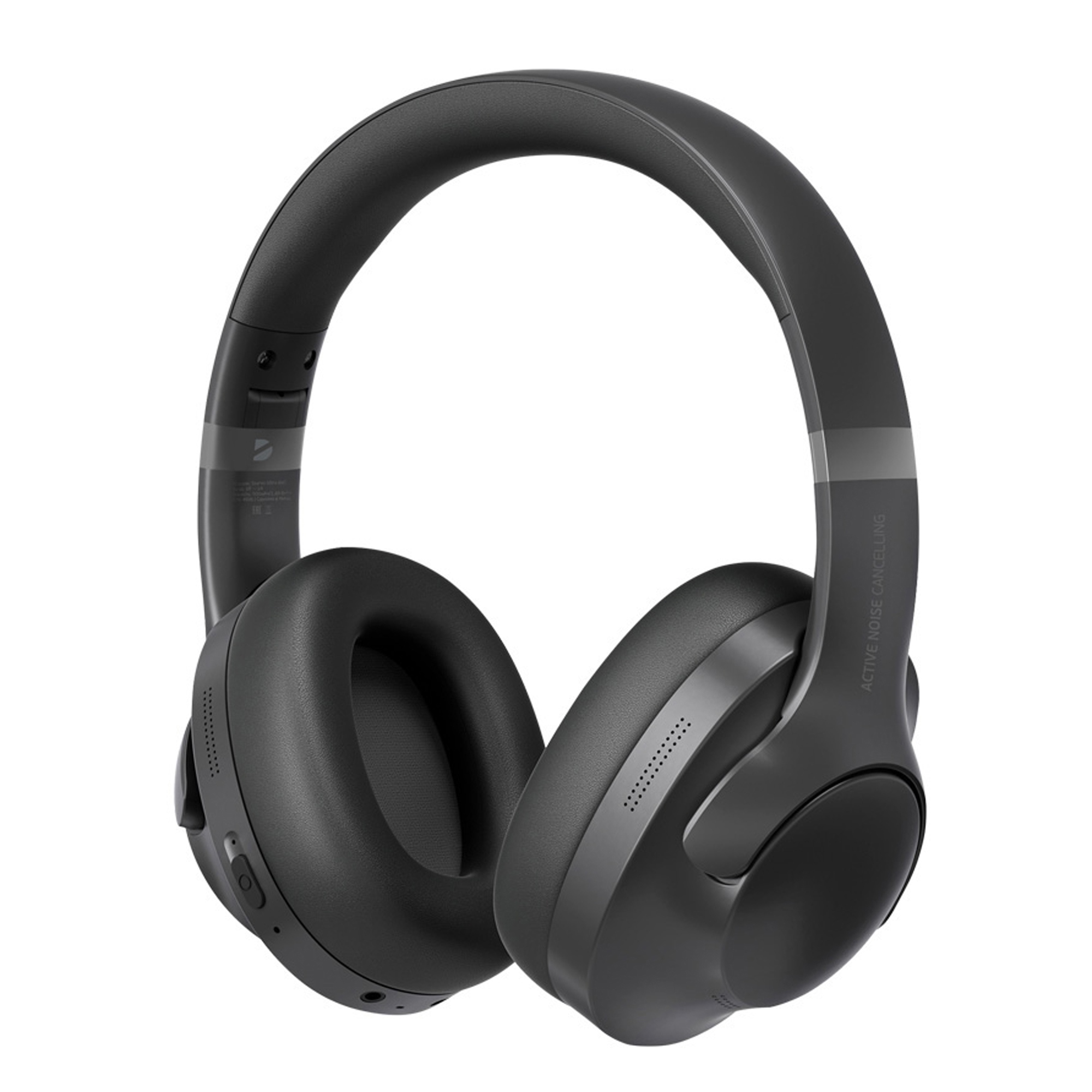 Беспроводные накладные наушники Stereo Ultra ANC, BT 5.4, ANC/ENC, 500мАч, черный, Deppa