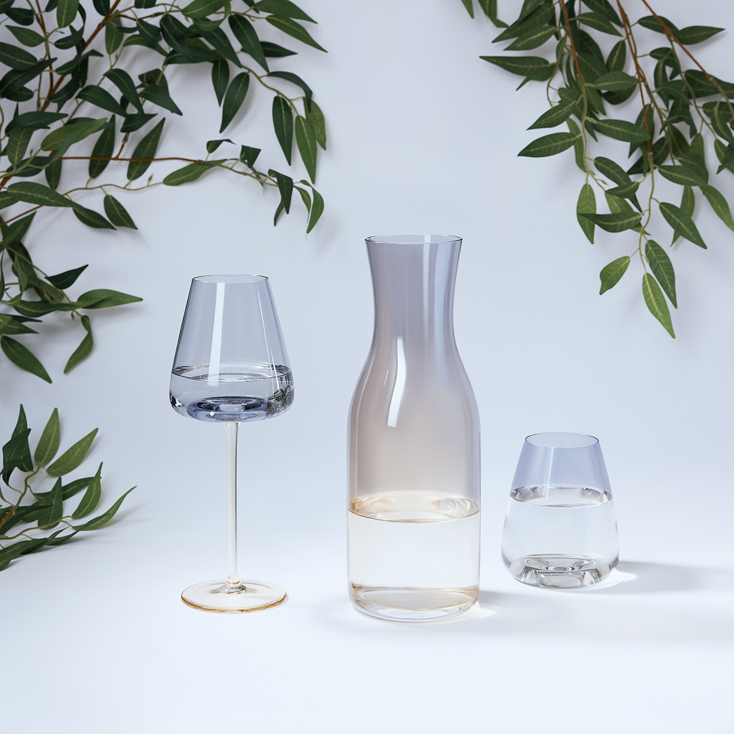 Декантер Ницца (Nizza), градиент дымчато-золотой Декантер Ницца (Nizza), градиент дымчато-золотой