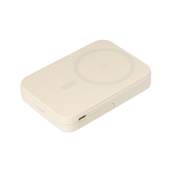 Внешний аккумулятор Union PD 10000mAh с функцией беспроводной зарядки 15W, бежевый Внешний аккумулятор Union PD 10000mAh с функцией беспроводной зарядки 15W, бежевый