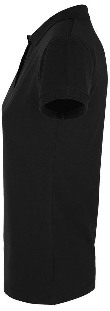 Рубашка поло женская Perfect Women 180 черная Рубашка поло женская Perfect Women 180 черная