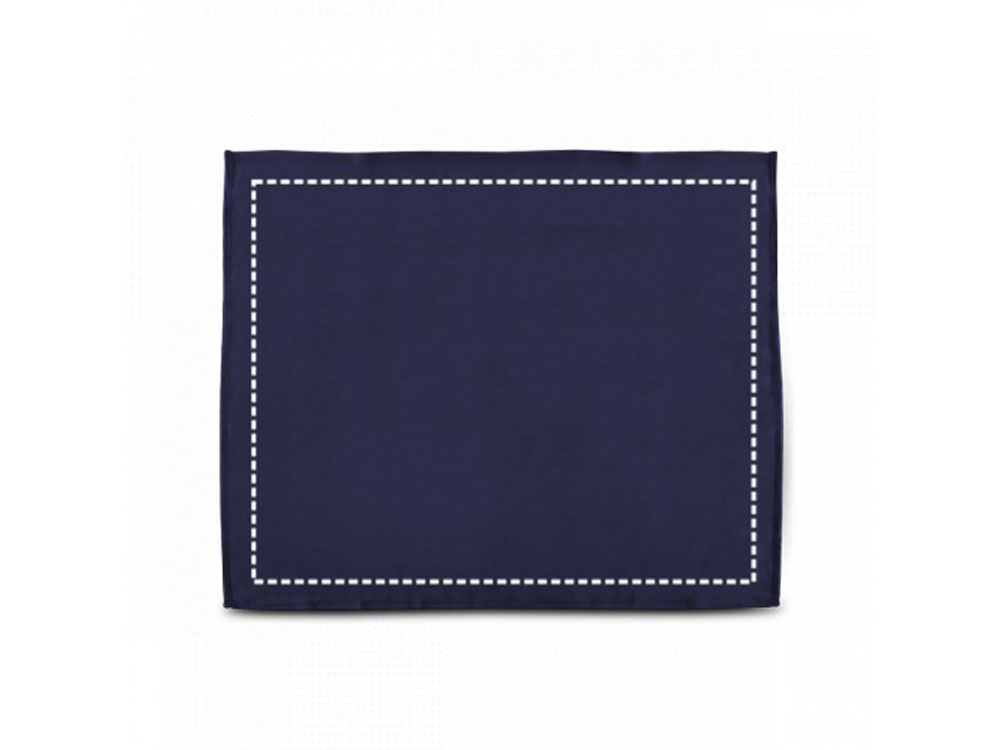 WARMY. Флисовый плед 250 г/м², Синий