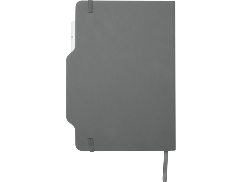 Nexus блокнот формата А5 в твердой обложке с ручкой и карандашом - Серый