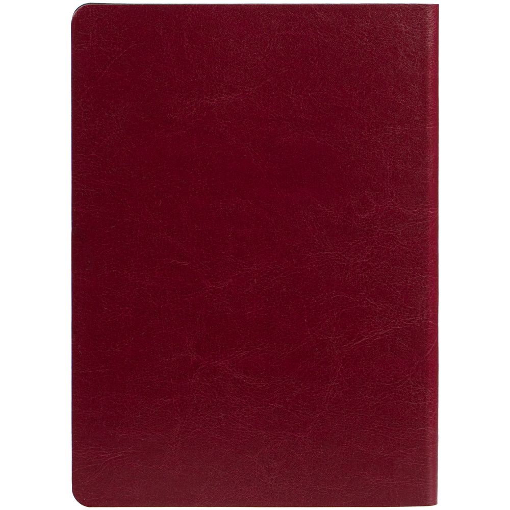 Ежедневник Nebraska Flex, недатированный, бордовый с золотистым