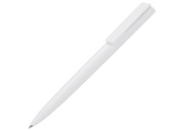 Ручка пластиковая шариковая Taper Solid, матовый белый
