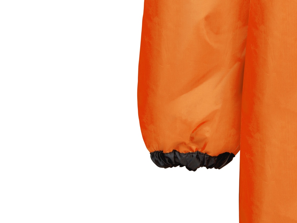 Дождевик Bi-color унисекс, оранжевый/черный