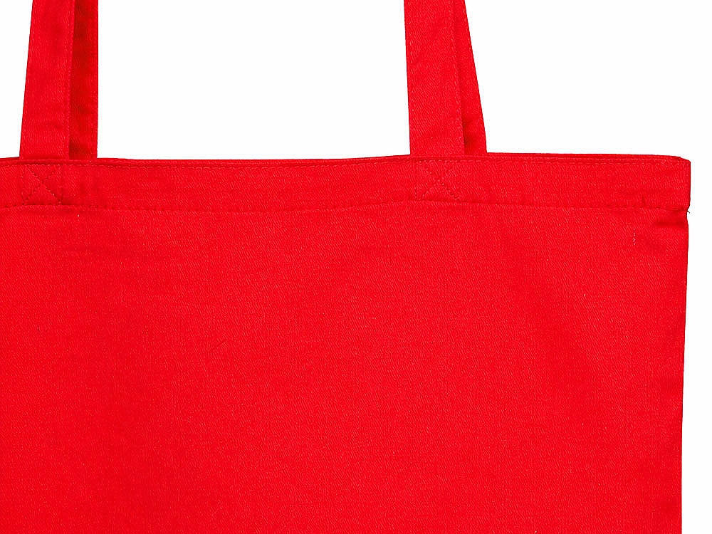 Сумка Кэррими 180 из хлопка, 180 г/м2, красный