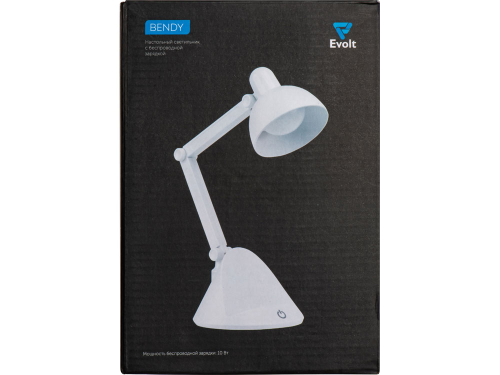 Настольный светильник с функцией беспроводной зарядки Bendy (Р)