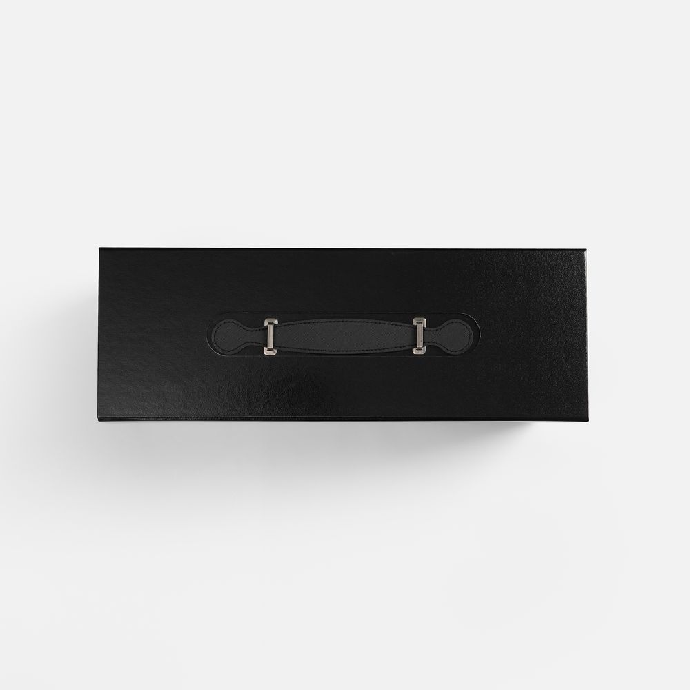 Коробка складная Holdfold, M, черная