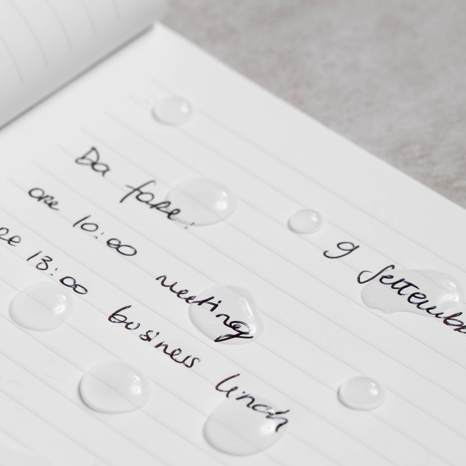 Блокнот линованный Pininfarina из каменной бумаги в твердой обложке, А5, черный