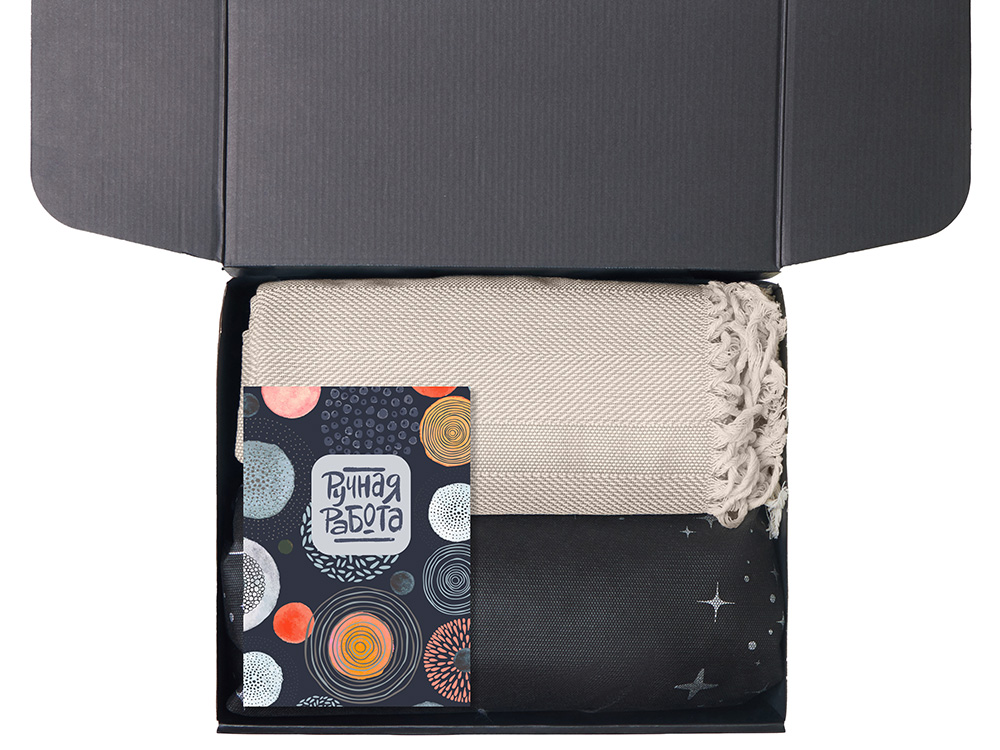 Подарочный набор Re:y. Haven с пледом, кружкой и чаем Подарочный набор Re:y. Haven с пледом, кружкой и чаем