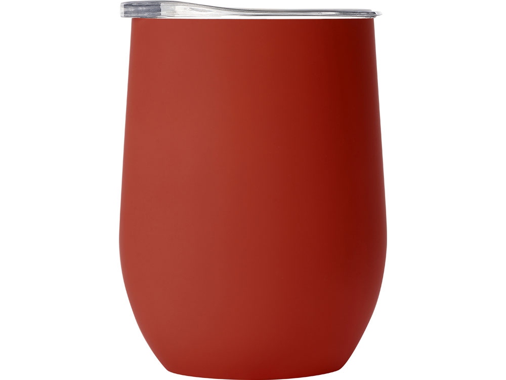 Термокружка Sense Gum, soft-touch, непротекаемая крышка, 370мл, красный