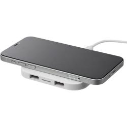 Беспроводное зарядное устройство Interra Plus, белое Беспроводное зарядное устройство Interra Plus, белое