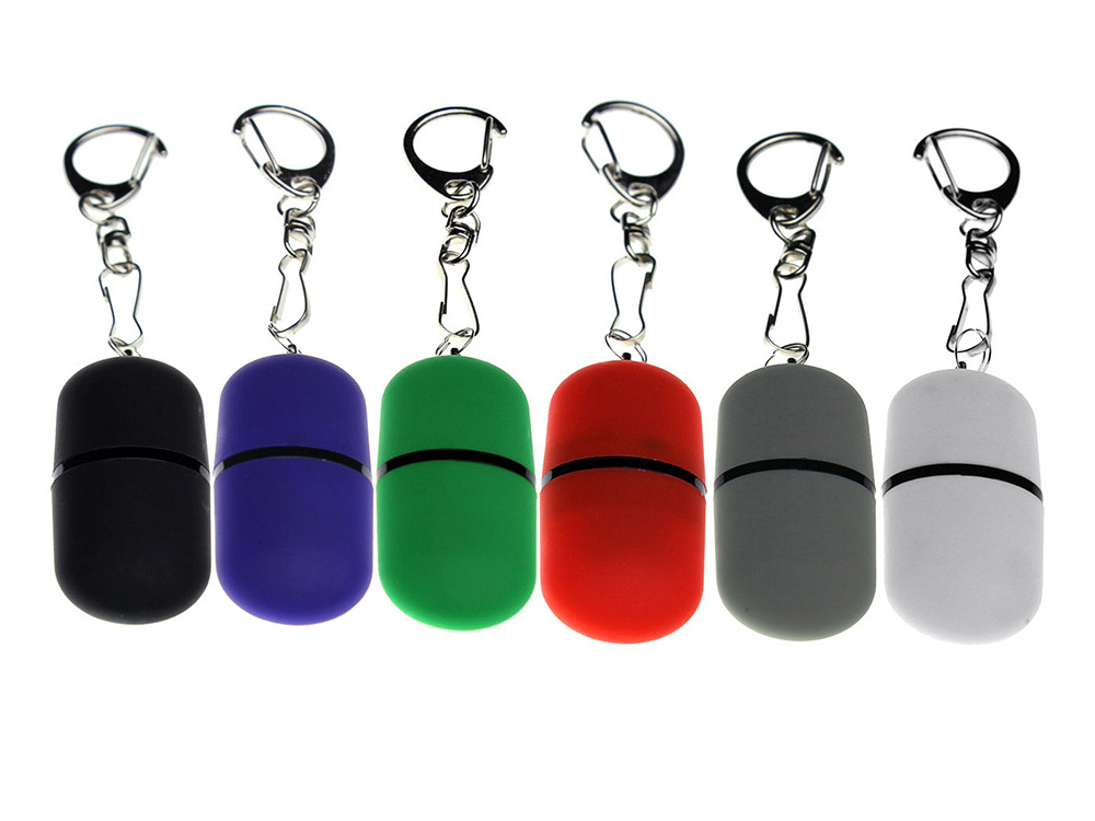 Флешка Goutte Soft-touch на 64 Гб, серый