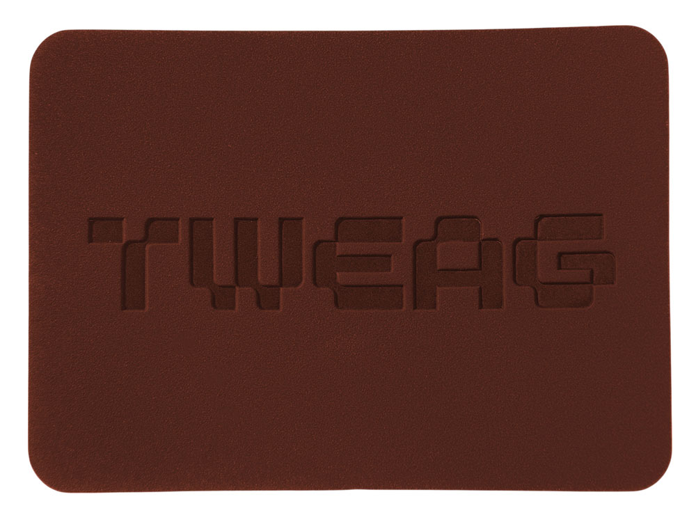 ПАТЧ ПРЯМОУГОЛНЫЙ nubuk (коричневый ) 5,0 х 7,0 см