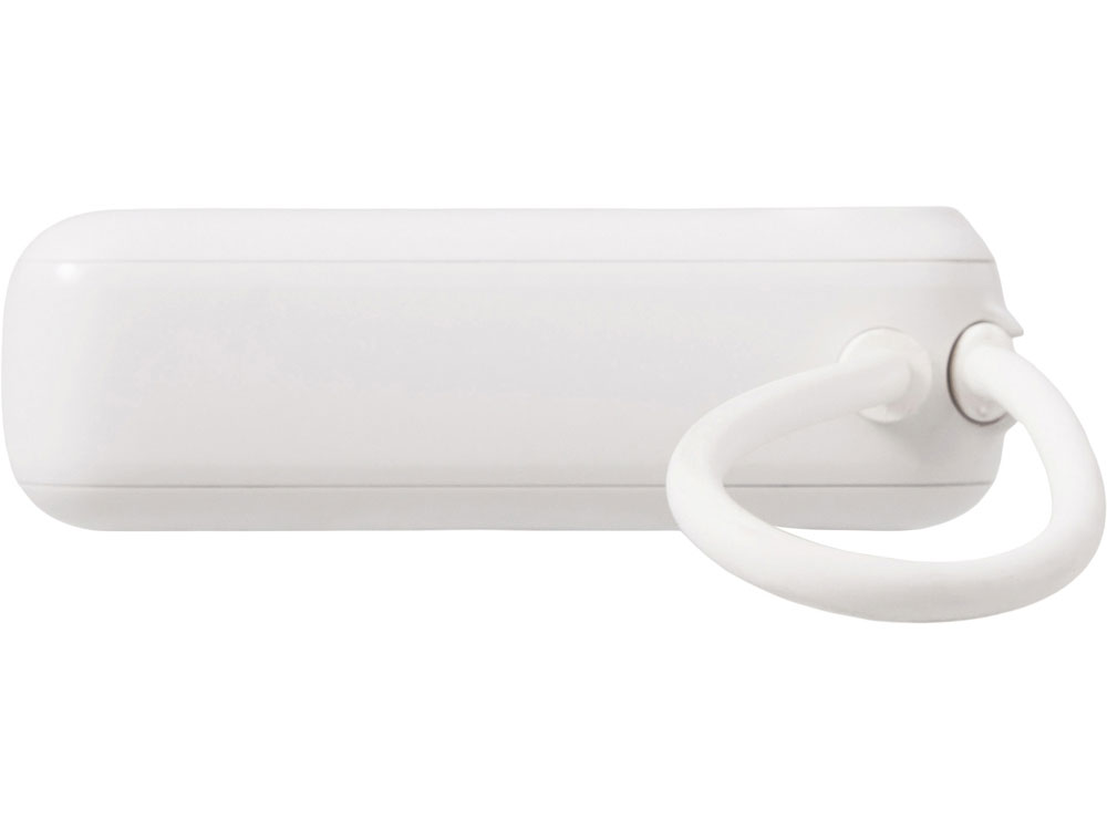 Внешний аккумулятор со встроенным кабелем Liri, QC/PD, 10000 мАч, теплый белый