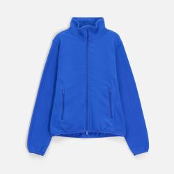 Куртка флисовая унисекс Ben Mac, синяя Куртка флисовая унисекс Ben Mac, синяя