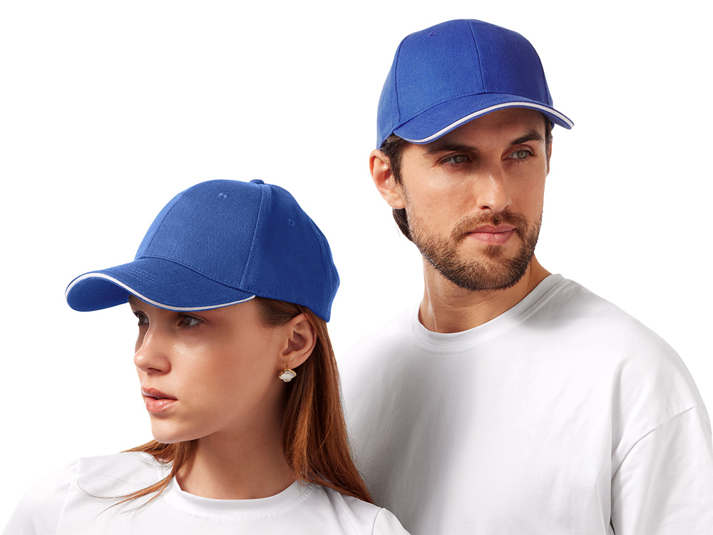 Бейсболка Cancun, классический синий/белый