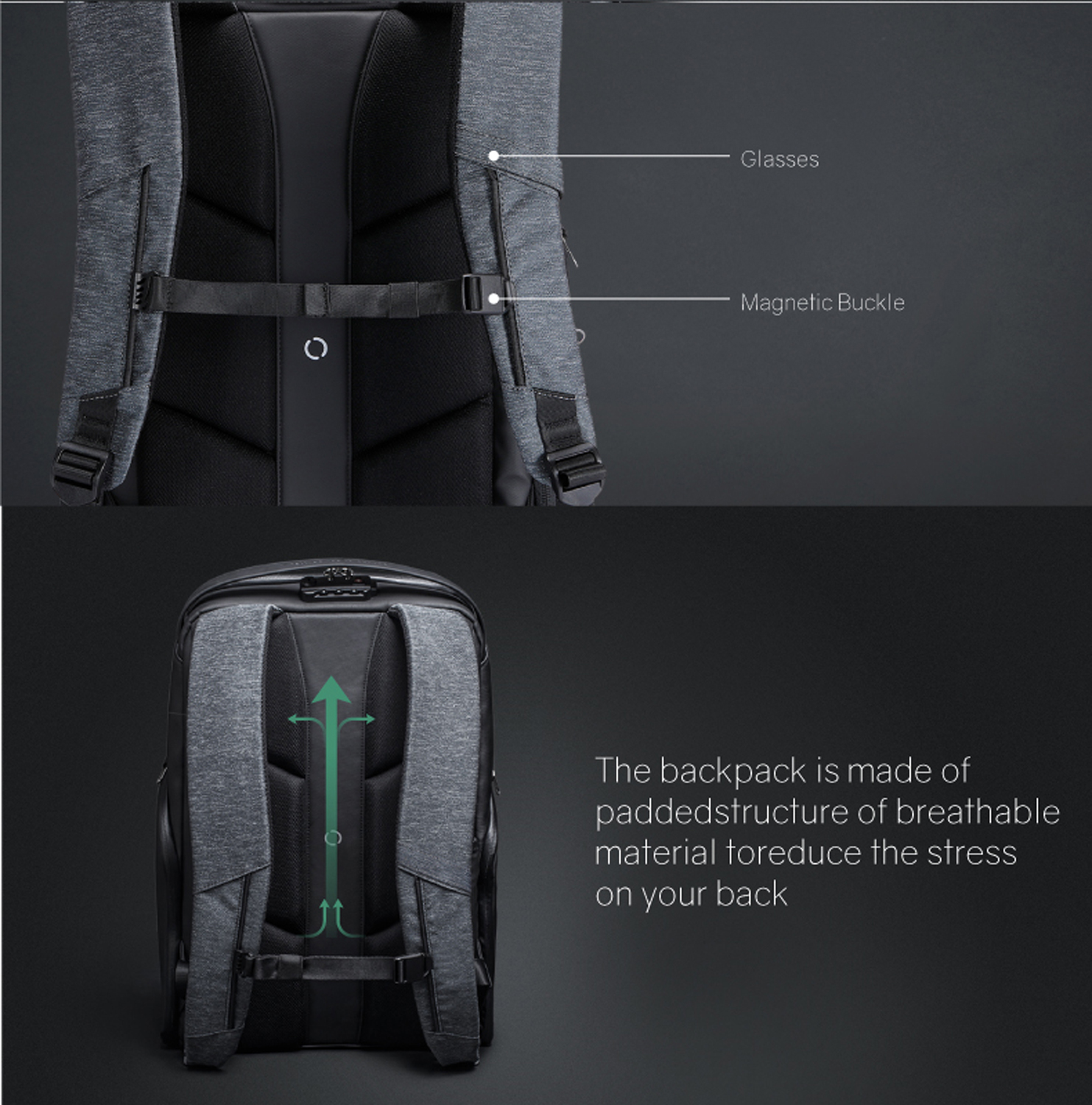 Рюкзак KORIN FlexPack Pro 47х34х18 см, черный